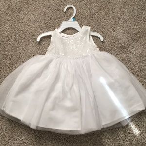 Infant white dress
